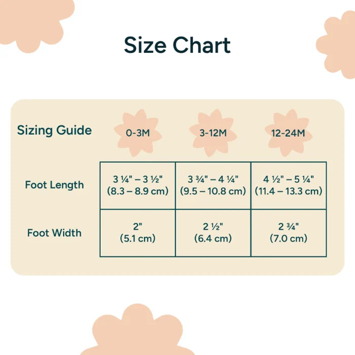 Anti-Slip Baby Socks - Set of 3 | Little Hearts