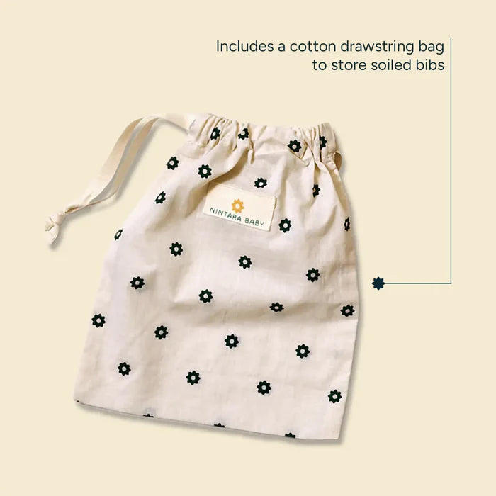 Baby Bandana Bibs - Set of 3 | Beige Pack
